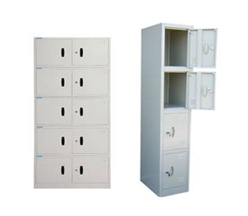new and steel locker cabinet